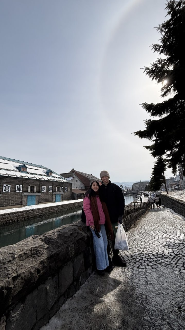 Otaru Canal in winter